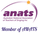 Australian National Association of Teachers of Singing Member